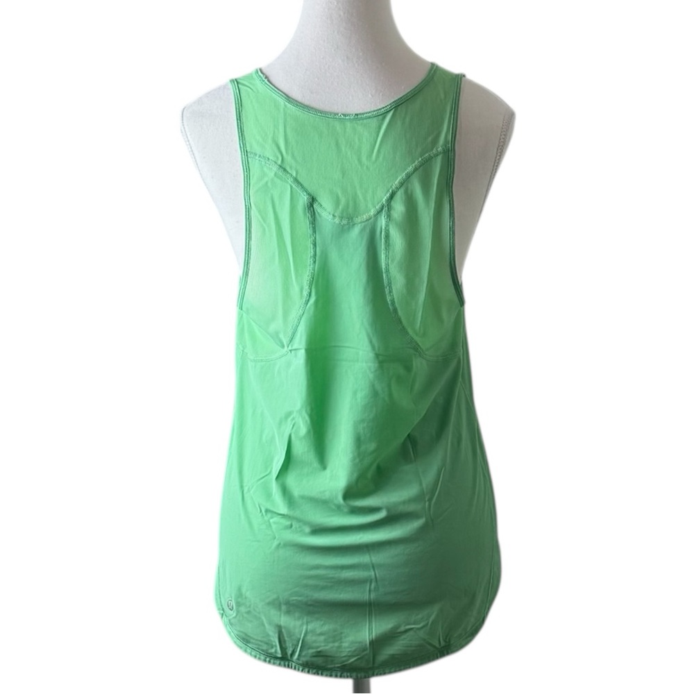 Lululemon Women’s Swiftly Tech Racerback Tank Green Lightweight Top - Picture 4 of 8